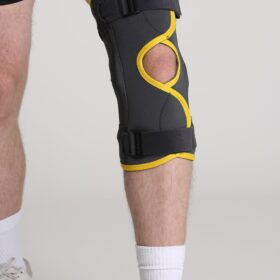 Hinged Knee Support (Full Open) | حزام ركبة مدعم مفتوح