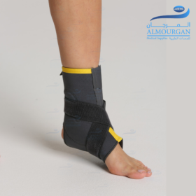 Ankle Support With Pad | حزام تثبيت الكاحل مدعم سيليكون