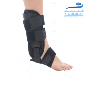 Ankle Stabilizer with Plastic | حزام التواء القدم مدعم بلاستيك
