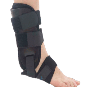 Ankle Stabilizer with Plastic | حزام التواء القدم مدعم بلاستيك