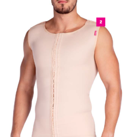 LIPOELASTIC MTmL Variant Post-Surgical Men's Compression Vest  | سترة ضاغطة للرجال من LIPOELASTIC (طراز MTmL Variant) للاستخدام بعد العمليات الجراحية