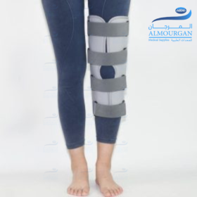 حزام ركبة بوضع البسط | Knee Immobilizer Brace