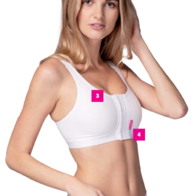 LIPOELASTIC PI Active Cotton Compression Bra  | حمالة صدر ضاغطة قطنية LIPOELASTIC طراز PI Active