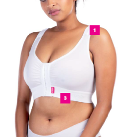 LIPOELASTIC PI Extra Post-Surgical Compression Bra  | حمالة صدر ضاغطة إضافية لما بعد الجراحة من ليبوإيلاستيك بي آي